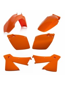 KIT PLÁSTICOS STANDART ACERBIS KTM EXC-F 2003 LARANJA